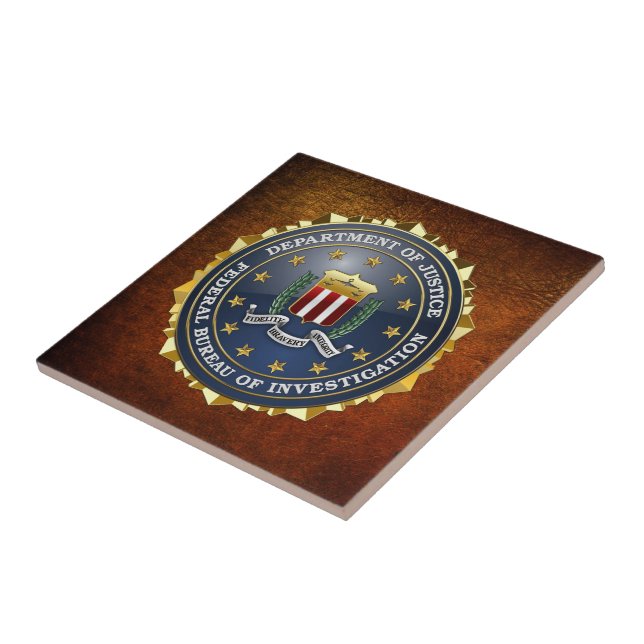[100] FBI Special Edition Ceramic Tile (Side)