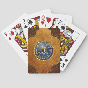 [100] FBI Special Edition Poker Cards