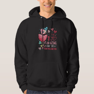 100 Flamazing Day of Kindergarten Flamingo 100 Day Hoodie