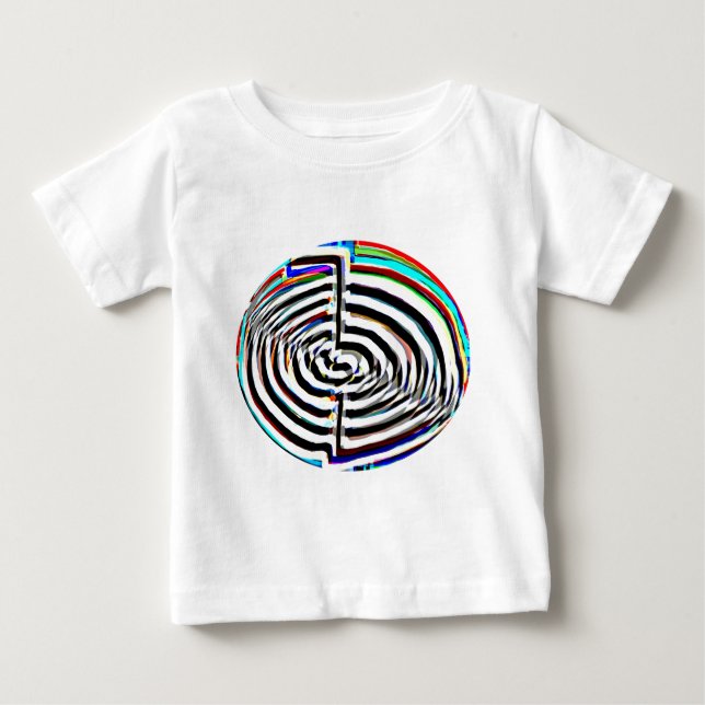 100 Flower Chakra n Chokuray Prints Baby T-Shirt (Front)