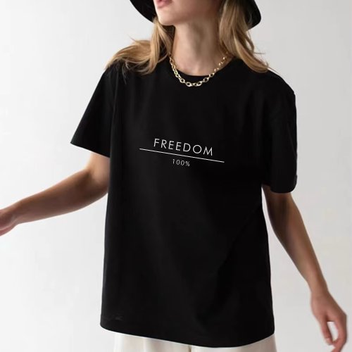 100 Freedom unisex tshirt