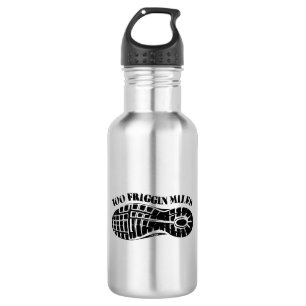 100 Friggin Miles Ultra Running Tread Stainless Steel Water Bottle