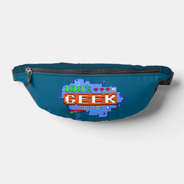 100% Geek Fanny Pack (Lay Down)