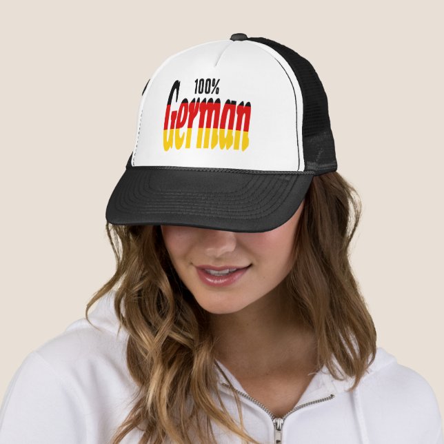 100% German Trucker Hat (In Situ)