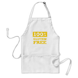 100% Gluten Free Adult Apron