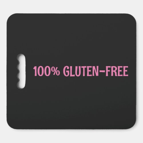 100 Gluten_Free _ Black With Pink Seat Cushion