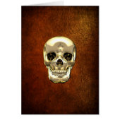 [100] Golden Human Skull (Front)