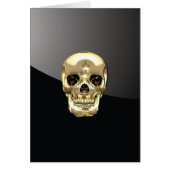 [100] Golden Human Skull (Front)