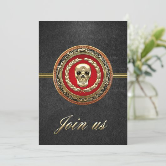 [100] Golden Skull (Standing Front)