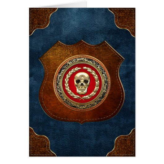 [100] Golden Skull Cards (Front)