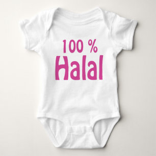100% Halal Baby Bodysuit