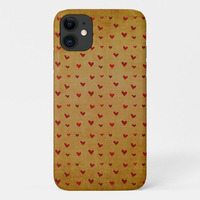 100 Hearts Case-Mate iPhone Case (Back)