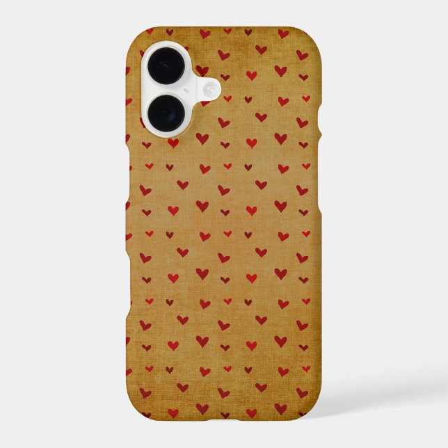 100 Hearts Iphone Case (Back)
