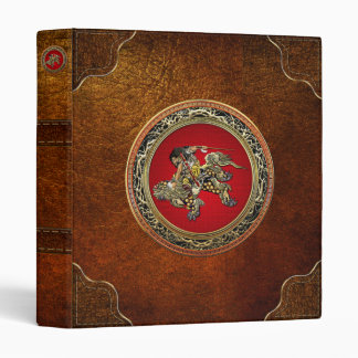 [100] Hokusai - Shoki Riding Shishi Lion Binder
