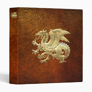 [100] Icelandic Dragon, Landvættir [Gold] Binder