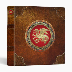 [100] Icelandic Dragon, Landvættir [Gold] Binder