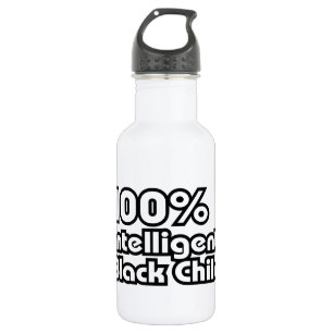 100% Intelligent Black Child Water Bottle