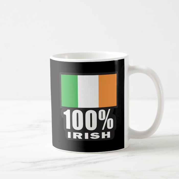100% Irish/St. Patrick's Day Mug
