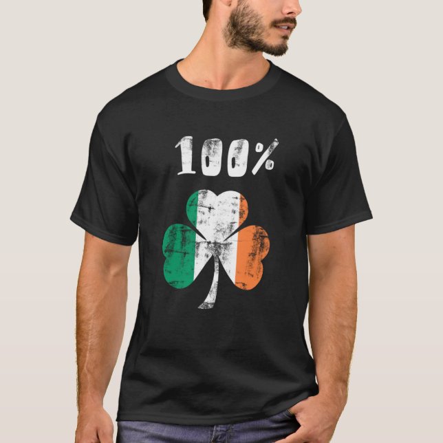 100% Irish T-Shirt (Front)