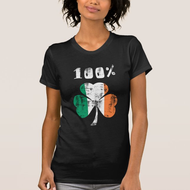 100% Irish T-Shirt (Front)
