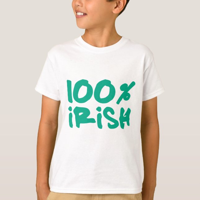 100% Irish T-Shirt (Front)