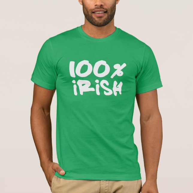 100% Irish T-Shirt (Front)