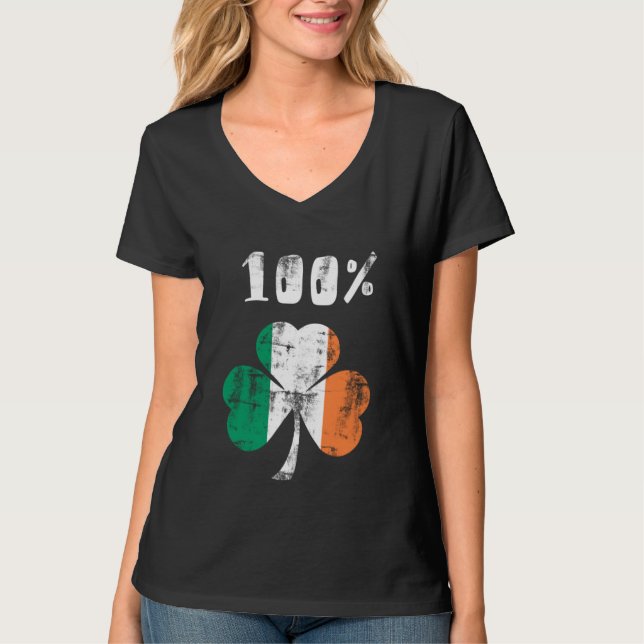 100% Irish T-Shirt (Front)
