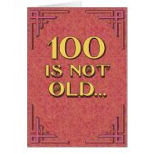 100 is not old (Front)