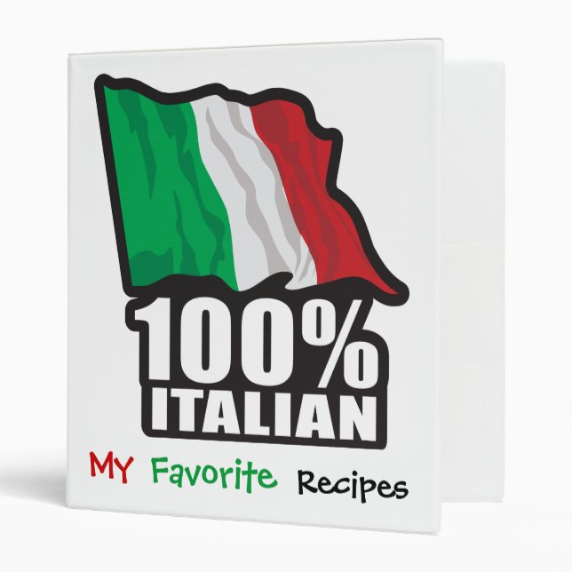 100% Italian Binder (Front/Inside)