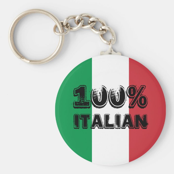 100 Italian Keychain