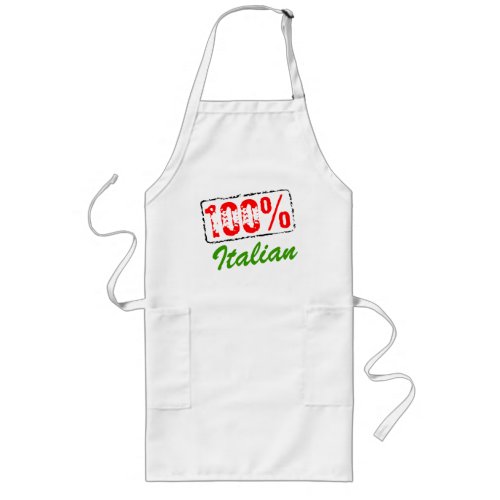 100 Italian kitchen apron for men and women