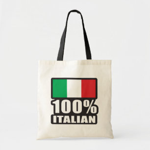 100% Italian Tote Bag