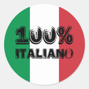 100% Italiano Sticker
