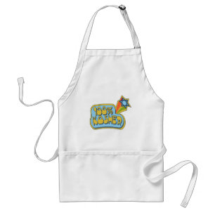 100% Kosher - Jewish Hebrew humor Adult Apron