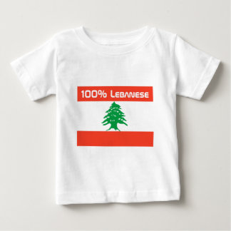 100% Lebanese Baby T-Shirt