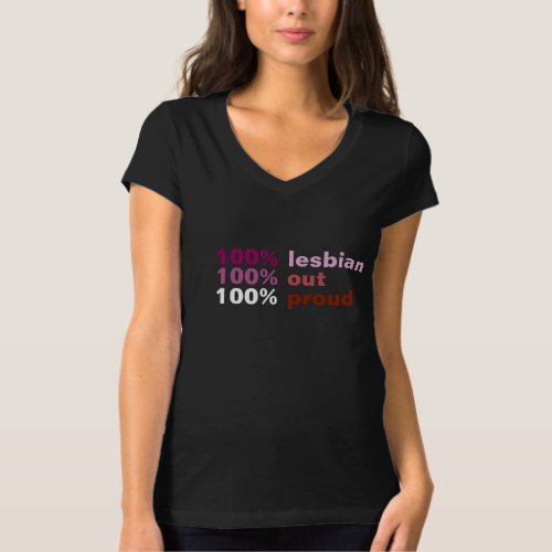 100 Lesbian 1 T_Shirt