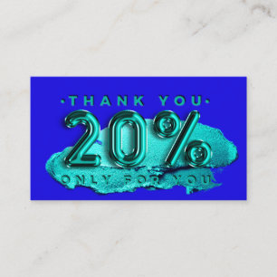 100 Logo QRCODE 20%OFF Code Makeup Strokes Business Card