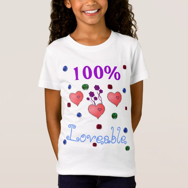 100% Lovable T-Shirt (Front)