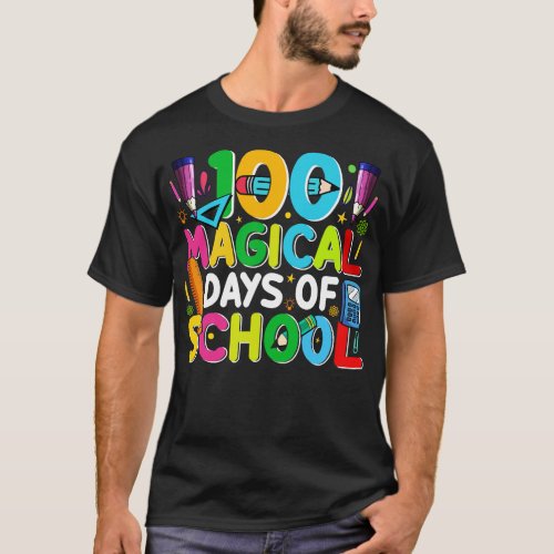 100 Magical Days of School T_Shirt