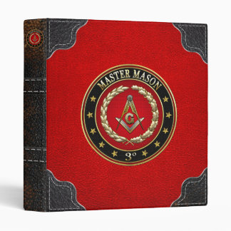 [100] Master Mason, 3rd Degree [Special Edition] 3 Ring Binder