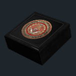 [100] Master Mason - Gold Square & Compasses Gift Box<br><div class="desc">Introducing “Ancient Brotherhoods” Collection by Serge Averbukh, showcasing heraldry and insignia of various historical brotherhoods, societies and orders. Here you will find pieces featuring a 3rd Degree Mason Gold Jewel - Master Mason Square and Compasses The Square and Compasses (or, more correctly, a square and a set of compasses joined...</div>