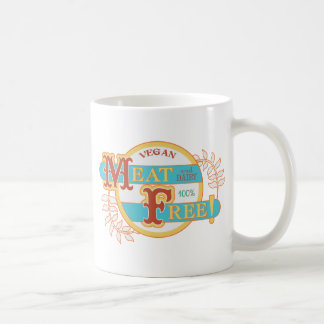 100% Meat Free Vegan Coffee Mug