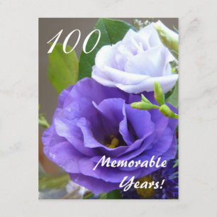 100 Memorable Years!-Birthday Celebration Invitation