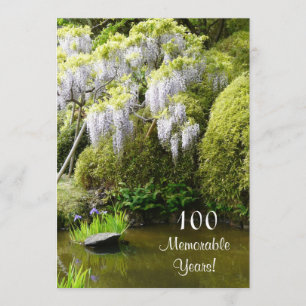 100 Memorable Years/Birthday Celebration-Nature Invitation