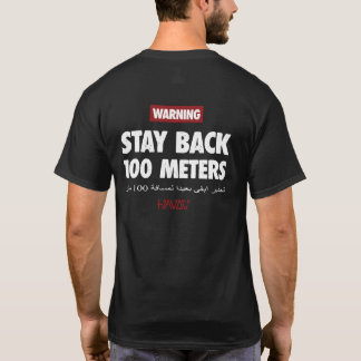 100 Meters Black Tee for Military Vets, Havoc7