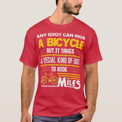 100 mile bike challenge cycling achievement  T_Shirt