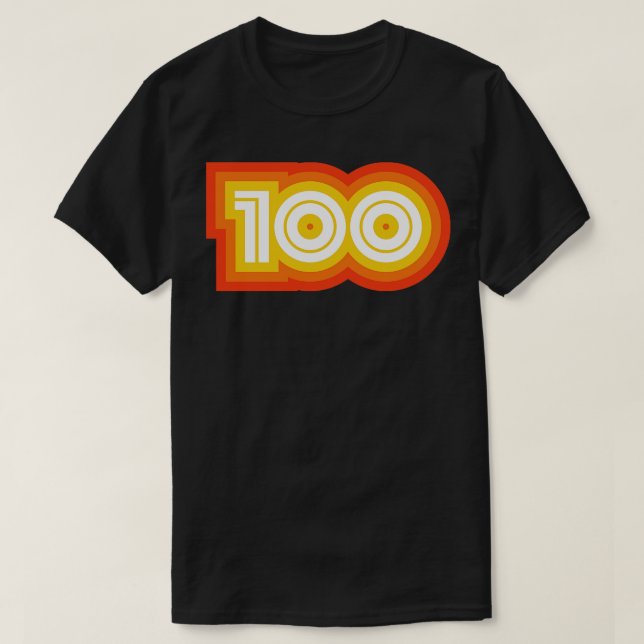 100 Mile Trail and Ultra Running Retro Groovy T-Shirt (Design Front)