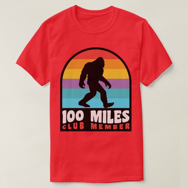100 Miles Ultra Runner Trail Running 100 Miles Clu T-Shirt (Design Front)