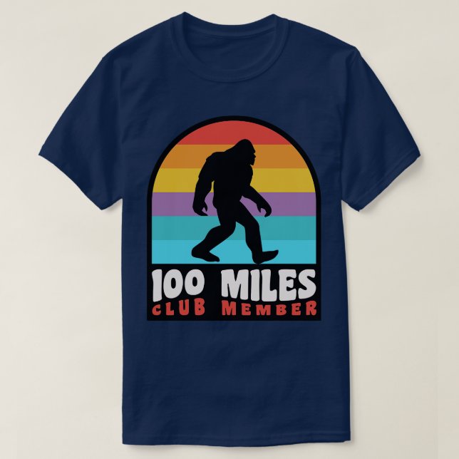 100 Miles Ultra Runner Trail Running 100 Miles Clu T-Shirt (Design Front)