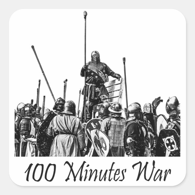 100 Minutes War, Sir Doug Sticker (Front)